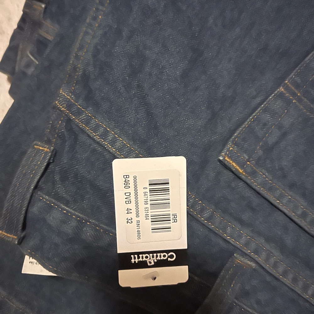 Carhartt jeans mens 42x32 new 4 pairs